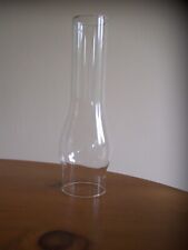 ROUND BULGE DUPLEX OIL LAMP CHIMNEY-NEW+UNUSED.