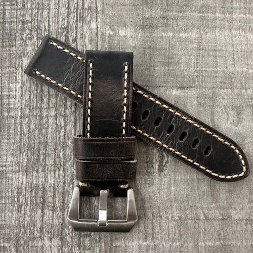 24mm rustic brown leather - rustic,