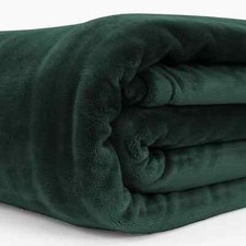 Extra Large Fleece Blanket Super Soft Reversible Bed Sofa Throw Double & King