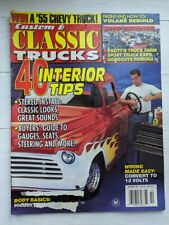 Custom Classic Trucks October 1995 Red '57 Chevy Pickup Truck Flames M458