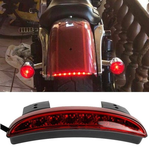 Red rear led tail - red,