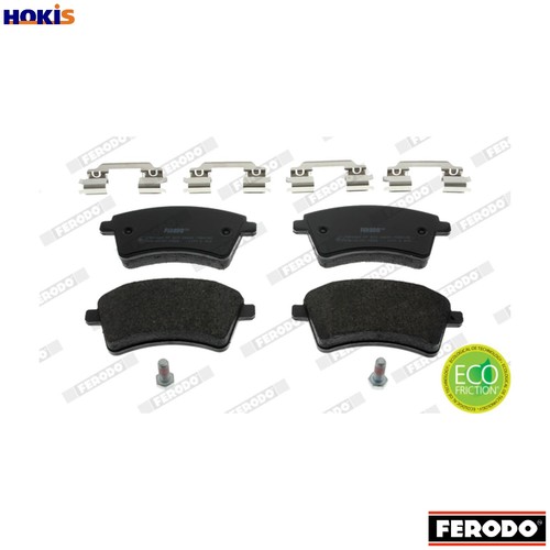 Brake pad set - pad,