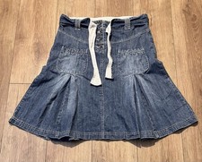 Ethel Austin Denim Skirt Size