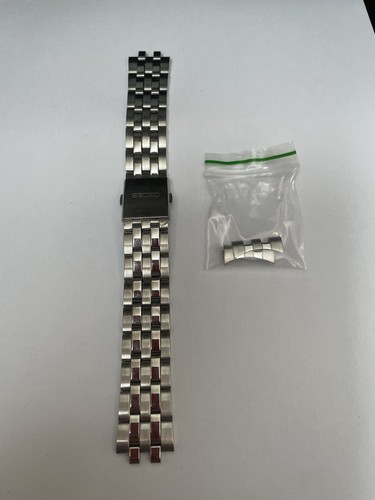 Seiko m0jx 18mm stainless - 18mm,