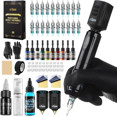 Wireless tattoo gun - tattoo,