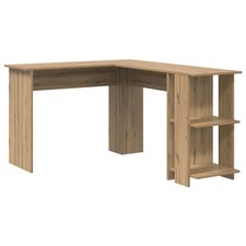 Corner Desk with Shelf with