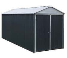 824 Returned Yardmaster Apex Metal Garage - Maximum External Size 9'10" x 17'2"