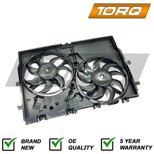Radiator twin cooling fan - radiator,