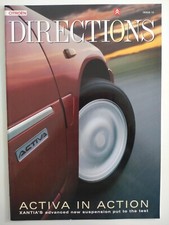 CITROEN DIRECTIONS Xantia Activa Turbo VSX Estate ZX Diesel Issue No.12 1990s