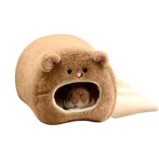 Hamster, Mouse & Guinea Pig Soft Warm Bed Comfy Den Design Decorative Pet House 