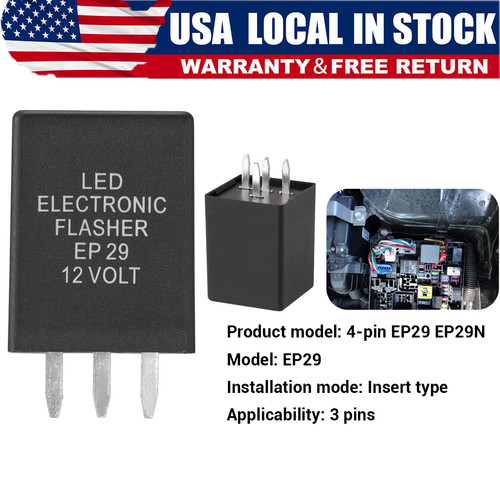 Ep29 pin led flasher relay - ep29,