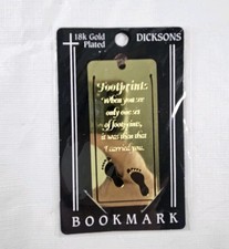 18K Gold Plated Bookmark Jesus