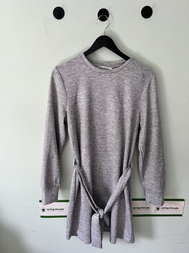 Ladies grey classic jumper - grey,