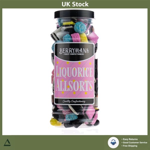 Classic liquorice allsorts - liquorice,
