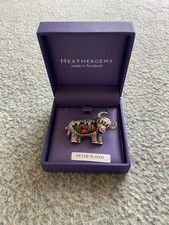 Heather Gems Scotland Brooch Highland Cow High Quality New In Box