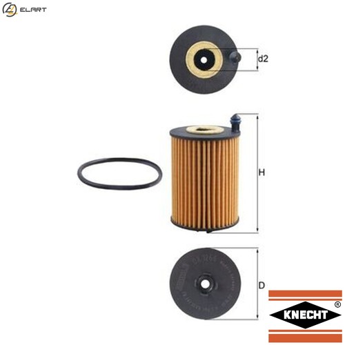 Oil filter 1266d for - filter,