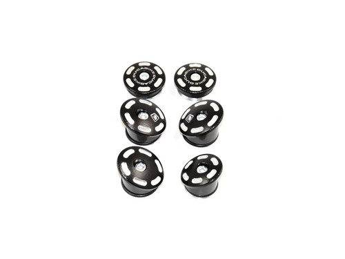 Kit frame plugs black ducabike - frame,