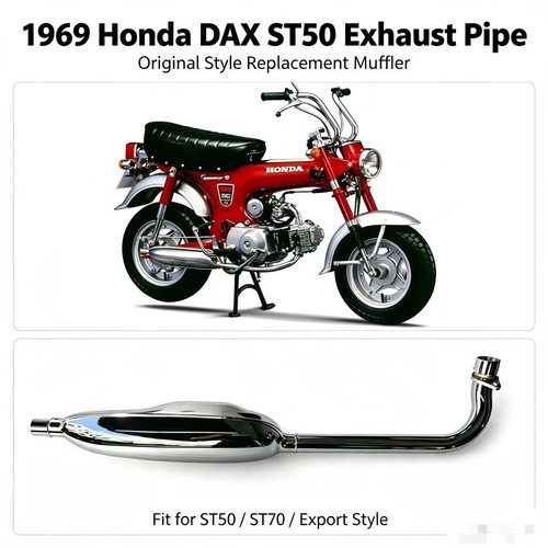 Chrome exhaust muffler pipe - exhaust,