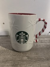 Starbucks Candy Cane Embossed