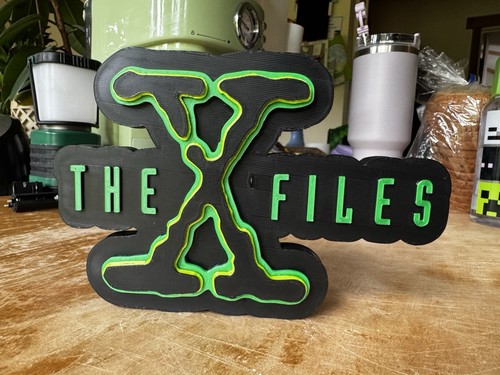 The files logo display - , |