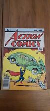 RARE! Action Comics #1 - DC Comics - 1988 REPRINT with BARCODE!! FN -