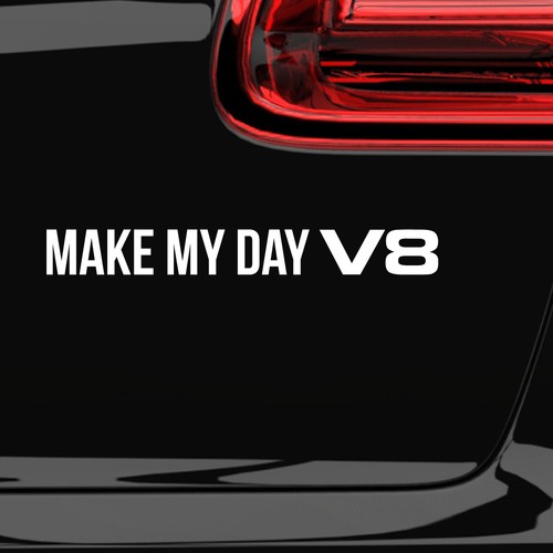 Car decal sticker make - car, day