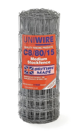 50m medium stock - 50m, fence