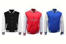 Men’s Baseball Jacket White