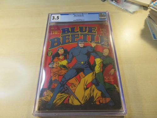 Blue beetle fox golden - blue,