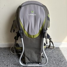 Littlelife Discoverer S2 Grey and Green Baby Carrier - See Description