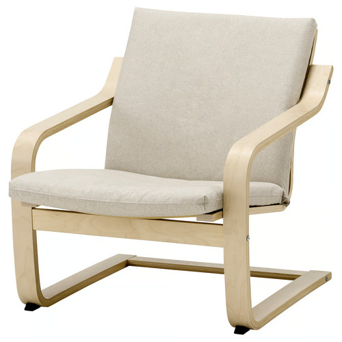 Ikea poang armchair birch - ikea,