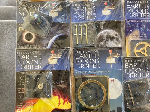 Eaglemoss earth moon sun - eaglemoss, earth,
