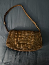 Vintage Brown Crocodile