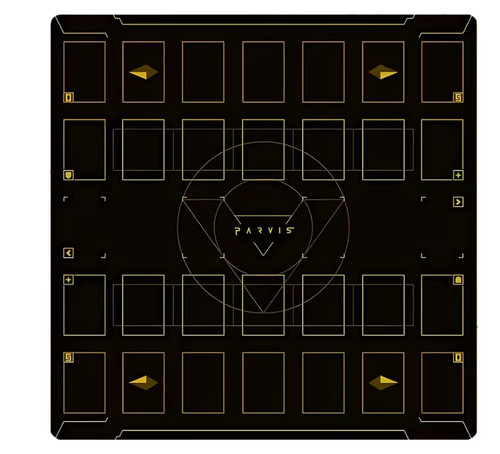 Yugioh double playmat black - yugioh,