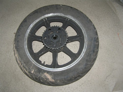 Yamaha 650se rear wheel - 650se,