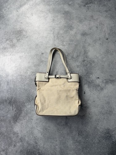 Gucci vintage cream handbag - gucci,