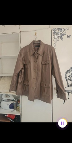 Women leather jacket - leather,