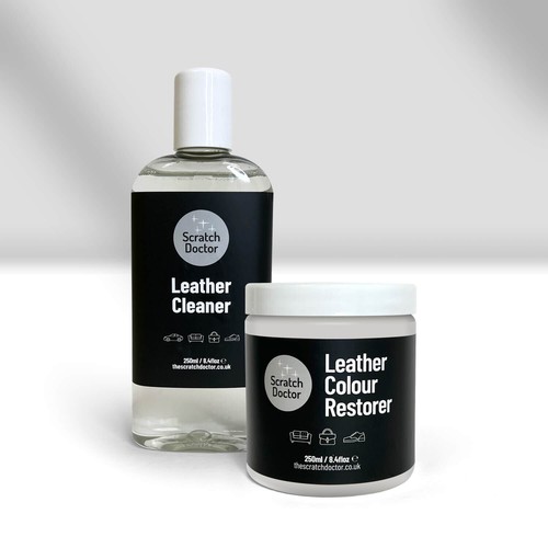 White leather cleaner colour - leather, &