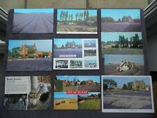 10 Postcards of Heacham, Norfolk Lavender, Caley Mill Lavender Fields Distillery