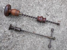 Pair of Interesting Antique Hand Drills
