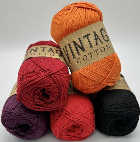 Vintage cotton yarn bundle - cotton,