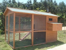 Chicken coop house cc058 - house, upto