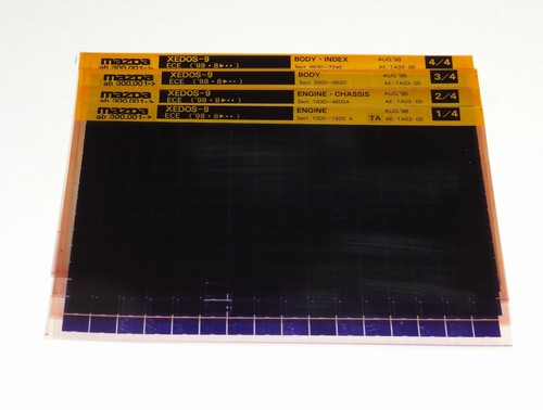 Microfiche spare parts - microfiche, catalog