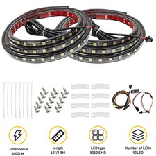 2x 60" Waterproof White LED