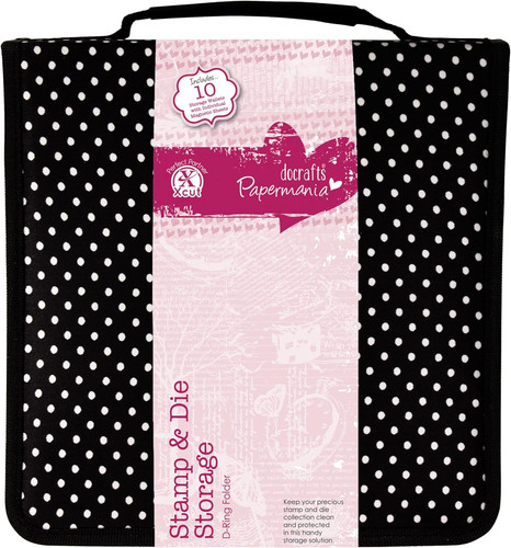 Docrafts stamp and die black - and,