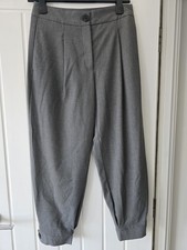 Grey Elegant Trousers Zara
