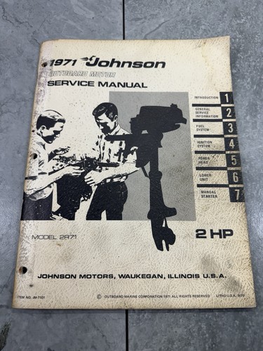 1971 johnson outboard - johnson, hp