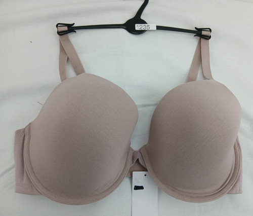 Underwired plunge bra - underwired,
