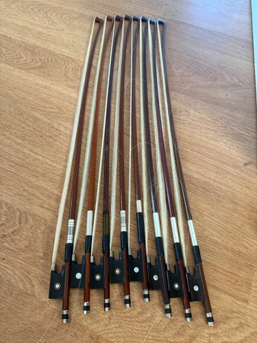 Full size violin bows - x8,