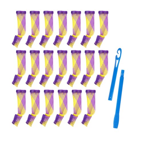 20x spiral hair rollers - rollers, no